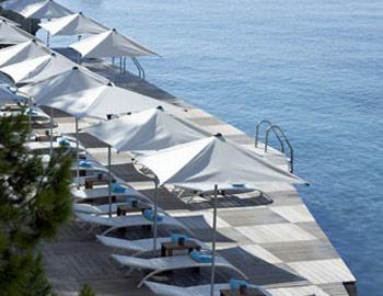 Sirene Blue Resort Private beach Poros
