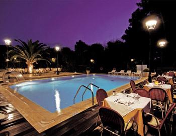 Poseidon Hotel Restaurant by the Pool Patra