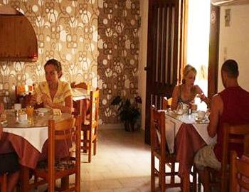 Antigoni Hotel Breakfast Room Agia Galini