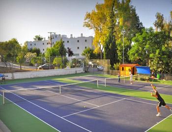 Hotel Pelagos Tennis Court Agios Minas