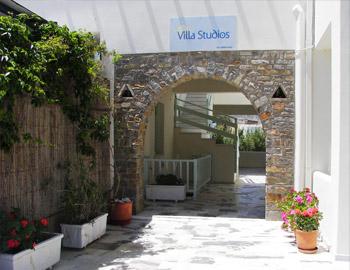 Choose destination type Villa Studios Paros