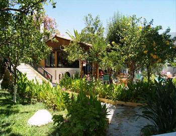 Kastro Studios Apartments Garden Myrtos
