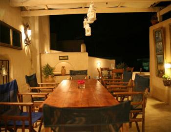 Timedrops Santorini Monumental Houses Dinning Table Emporeio